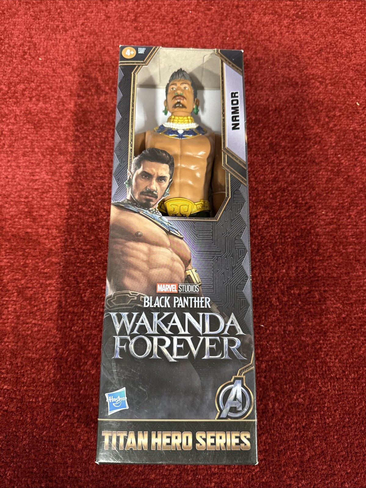 Hasbro Marvel Black Panther Wakanda Forever Titan Hero Series Namor 4+ N