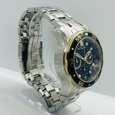 Invicta Pro Diver SCUBA Men's Chronograph Steel Silver 20ATM 52mm