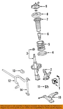 Used Front Suspension Stabilizer Bar fits: 2011 Toyota Rav4 Front Front Grade A