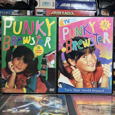 Punky Brewster 1984 DVD Lot 18 Episodes Soleil Moon Frye 2010 Shout Factory TV