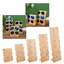 Wooden Eyeglasses Frame Stand Collection Decorative Accessories for Retail
