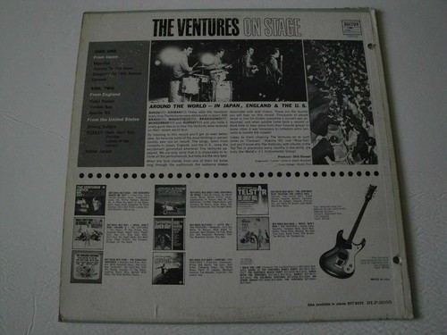 THE VENTURES ON STAGE AROUND THE WORLD VINYL LP 1965 LIBERTY RECORDS BLP-2035 EX - 第 2/5 張圖片