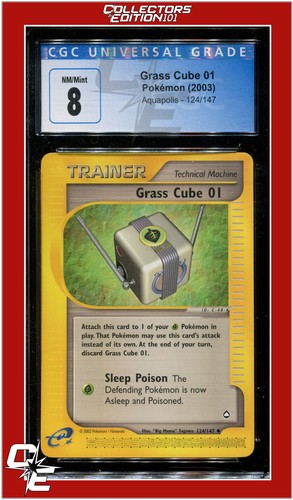 Grass Cube 01 graded CGC 8 for sale on eBay