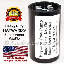 Hayward Start Capacitor for Super Pump, MaxFlo .75 / 1.0 / 1.5 HP, SHIPS TODAY!