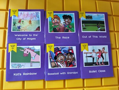 Lot of 24 Just Right Readers Word Books. Various Decodable Sets   
