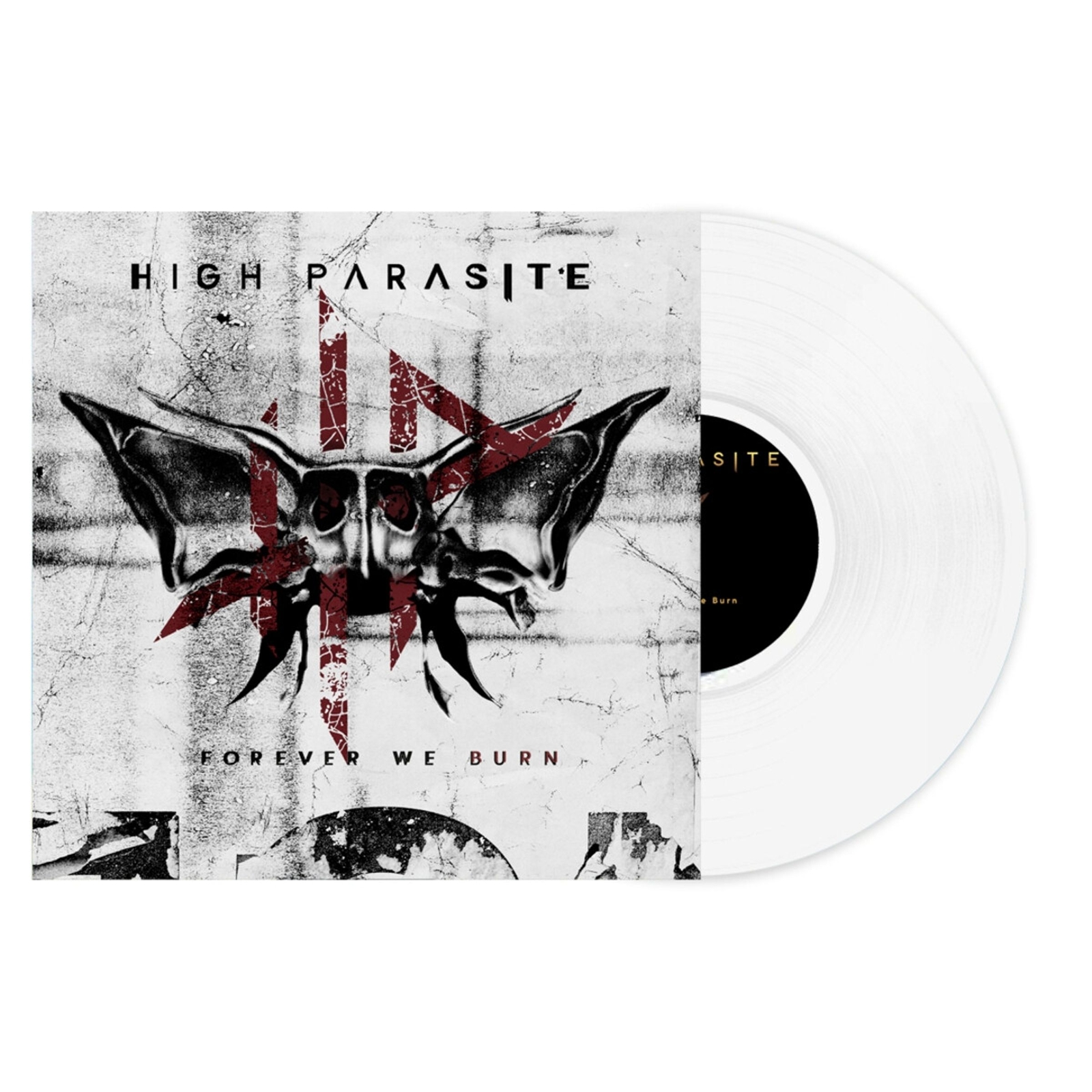 High Parasite 'Forever We Burn' LP Vinile bianco - Nuovo e Sigillato