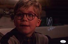 PETER BILLINGSLEY Signed A CHRISTMAS STORY 8x12 Photo Autograph JSA COA Cert