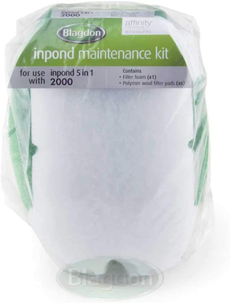 Inpond  5  in  1  2000  Maintenance  Kit ,  Replacement  Filter  Foam  and  Poly