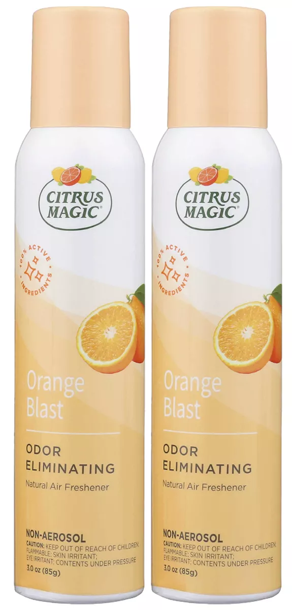 Citrus Magic Natural Odor Eliminating Air Freshener Spray Fresh