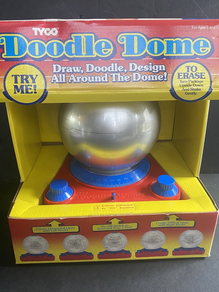 Rare Vintage 1992 Doodle Dome Globe Toy New In Box | eBay display picture 1