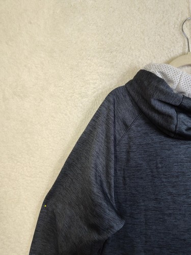 Augusta Men Sweatshirt Extra Large Heathered 100% Polyester Hooded Pullover - Picture 11 of 16