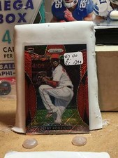 2019 Panini Prizm #229 Red Mojo Jeffry Rodriguez RC /299 Cleveland Indians
