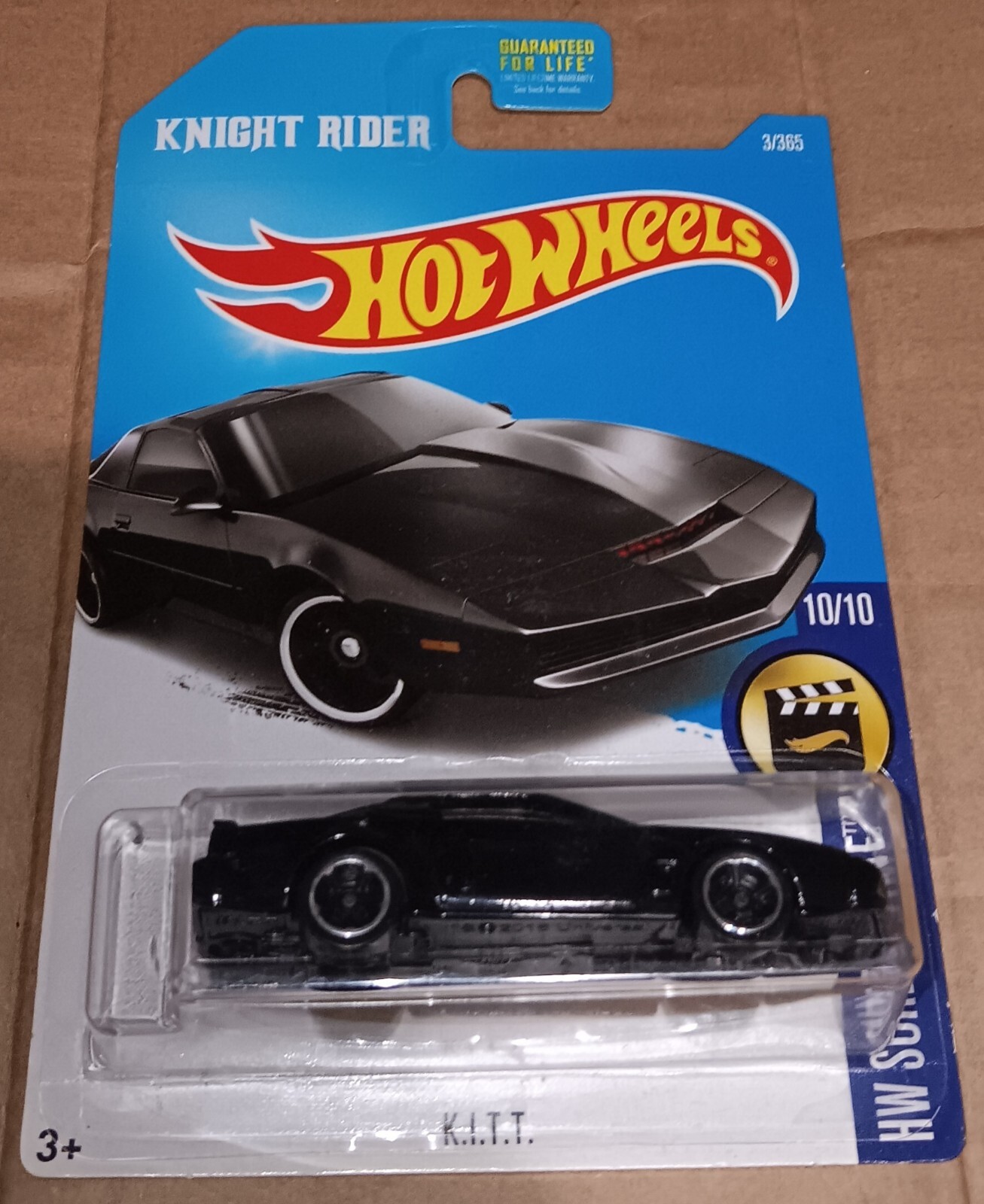 Hot Wheels - Knight Rider K.I.T.T. - Screen Time #3 - Hasselhoff - Near Mint NM