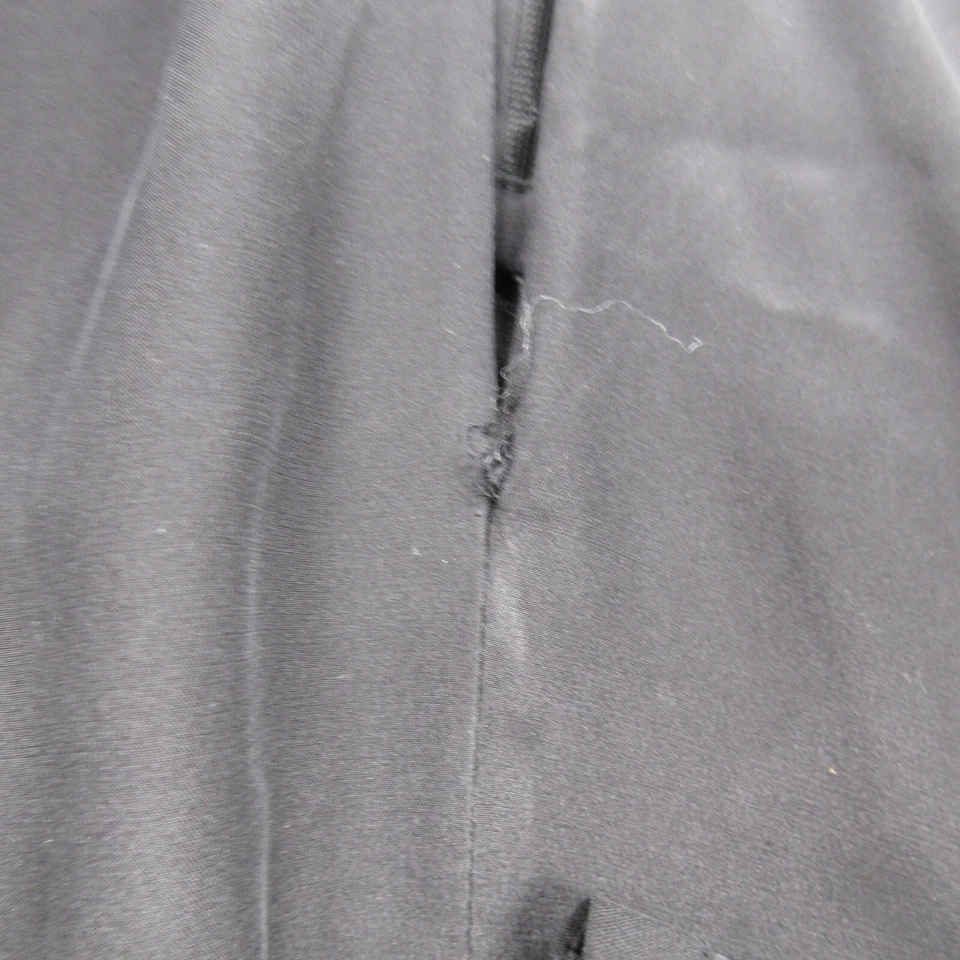 Blusa con marco para mujer mediana negra camisa de seda top informal aspecto lagon cerradura Foto 4 de 4