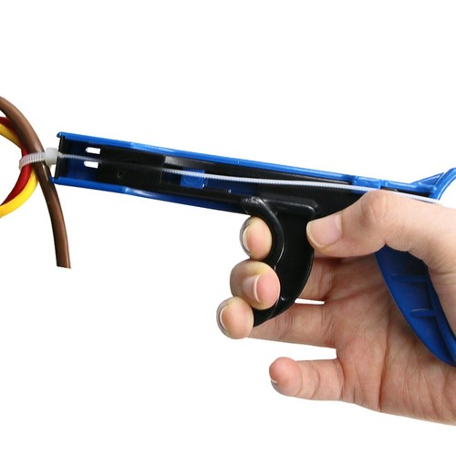 Plastic Tie Wrap Tensioner Tool Panduit Zip Cable Strap Tightener Crimper Cutter - Picture 4 of 12