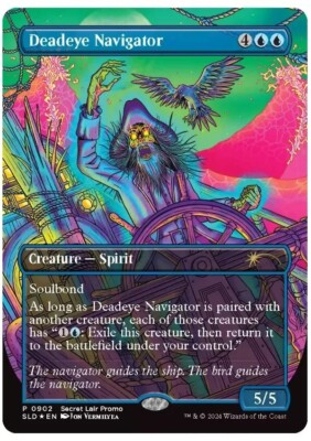   Deadeye Navigator - English Foil Edition - Secret Lair Bonus Card