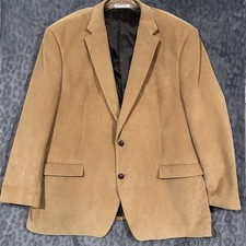 Lauren Ralph Lauren Tan Corduroy Cotton Lined Men  s Sport Blazer Jacket 48R
