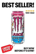 3 x Monster Energy Viking Berry - USA IMPORT