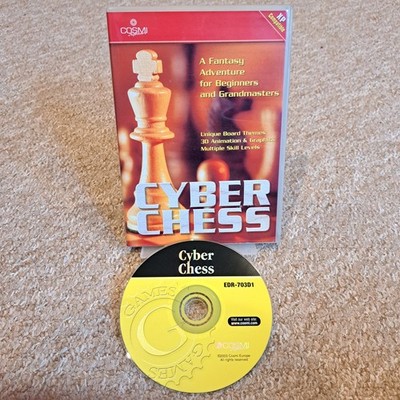 Cyber Schach PC CD-ROM Videospiel Strategie Fantasy Abenteuer