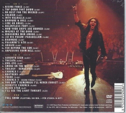 Yngwie Malmsteen - Tokyo Live - Digipack - 2 CD & DVD - Neu / OVP - Bild 2 von 2