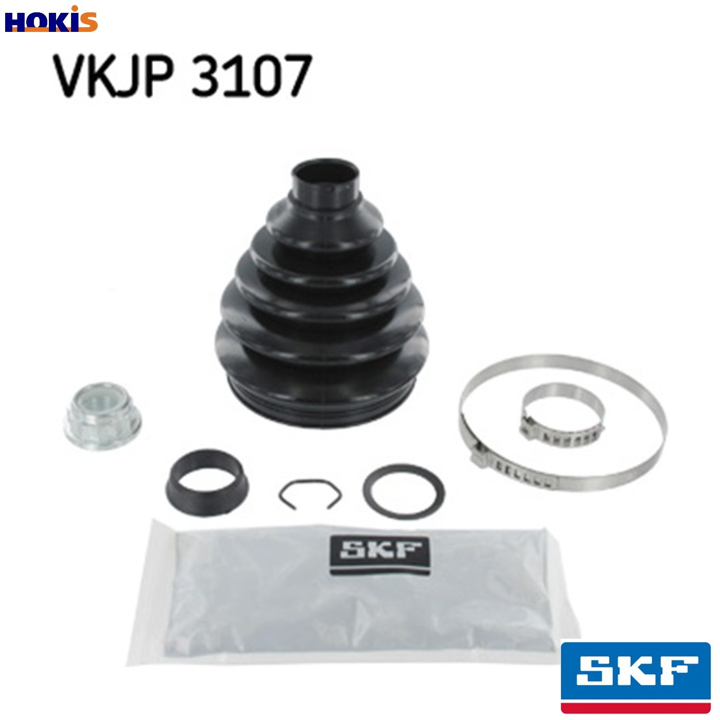 SKF CV Boot VW,AUDI,SKODA VKJP 3107 1J0407285A,1K0498203A,1K0498203A CV Joint Gaiter,CV Joint Boot,Bellow, drive shaft VKN401,1K0498203A,1J0407285A - Image 9