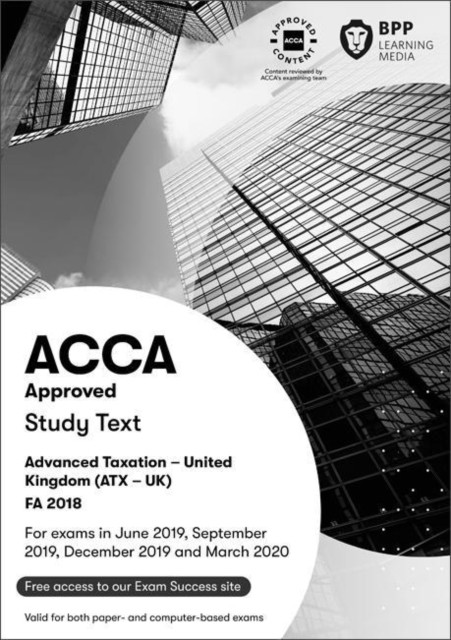 ACCA Advanced Taxation FA2018 by BPP Learning Media PAPERBACK 9781509722976