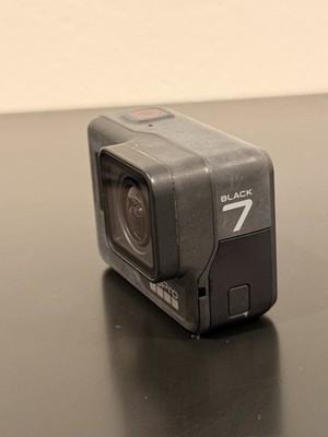 GoPro HERO7 Black Action Camera Bundle w/ Case, Grip, Mounts, USB