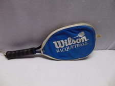 Wilson Racquetball racquet leach MIII with cover 19" x 8" USA