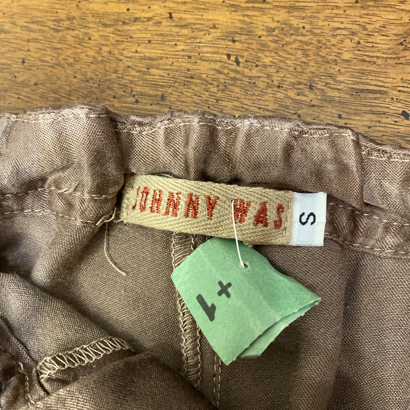 Johnny Was Brown Drawstring Lightweight Lagenlook… - image 7