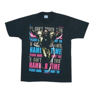 Vintage 1990 M C Hammer Can't Touch This Shirt Size: Extra Large