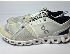 On Cloud X 3 Shift Undyed White Black Cloudtec Sneakers Running Shoes Men's 13