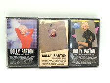 3 Dolly Parton Cassette Tapes Collectors Series Great Pretender Greatest Hits