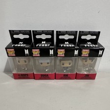 Funko Pocket Pop! Juego de llaveros figura vinilo BTS J-Hope Suga RM Jin 🫰🏼