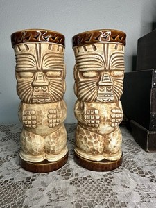 Vintage Tiki Bob's San Francisco Tiki Mugs Lot of 2