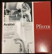 Pfister Bathroom Faucet Polished Chrome Avalon Centerset LF-048-CB0C V2