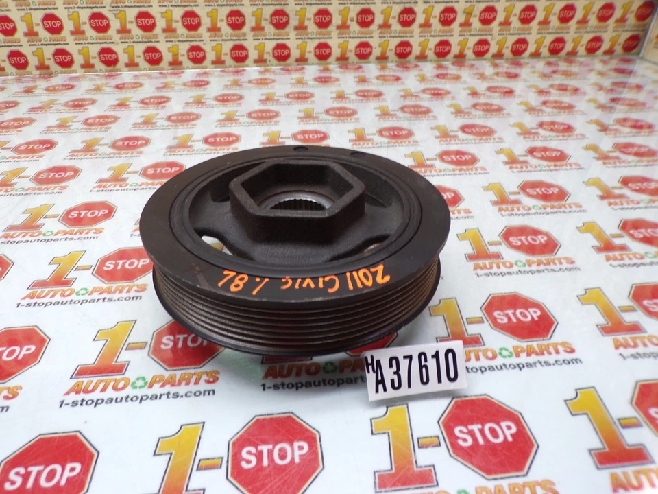 Equilibrador armónico Honda Civic 2006-2011 1,8 L 13810-RNA-A02 OEM Foto 3 de 4