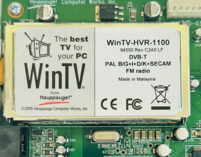 Hauppauge 940000-03 WinTV PAL-B/G+I+D/K-SECAM FM Radio PCI TV Tuner Card - Image 4 of 4