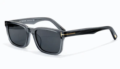 Lunettes de soleil Tom Ford FT1148 grises 53-19-145 mm avec étui neuves - Photo 1/3
