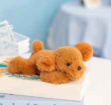 Golden Retriever Dog Plush Toy 8" Stuffed Animal Toddler Doll Gift for Kids