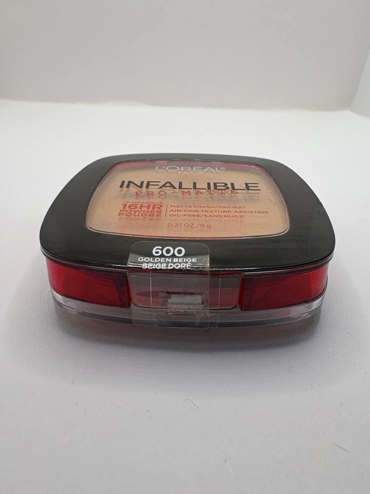 Loreal Infallible Pro Matte Lasting Finish Powder #600 Golden Beige - NEW SEALED - Image 2 of 3