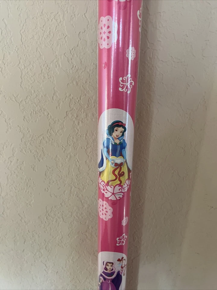 Envoltura de alta resistencia de princesa Disney 70 pies cuadrados cumpleaños Blancanieves Moana Belle Foto 3 de 4