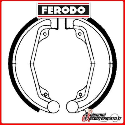 GANASCE FRENO FERODO COMPATIBILE CON PIAGGIO CIAO - 50 CC TAMBURO