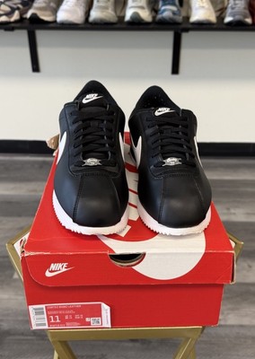 Nike Cortez ‘72 OG 819719-012 Basic Leather Black White Silver Mens Size 13 New Nike SIZE 13 Cortez  main image 3