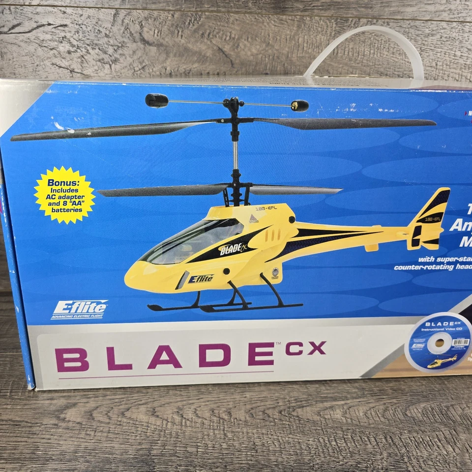 E-Flight Blade Cx RC Helicopter 4 Channel Ppm Transmitter Remote Heli - NEW - Image 2 of 4