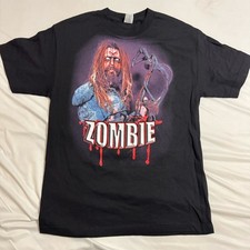 2010 Rob Zombie Tour T-Shirt Large Black AAA Tag New Old Stock