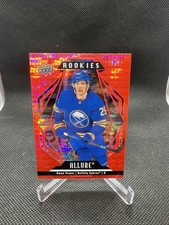 2022-23 Upper Deck Allure - Rookies Owen Power #101 Red Rainbow (RC)