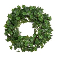 artplants KüNstlicher Kranz Efeu Wilmo, GrüN, Ø35Cm
