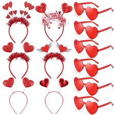 Valentine's Day Gift Heart Shape Hanging Ornaments for Romantic Party Decor