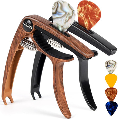 Guitar Capo 6-String for Acoustic & Electric Guitars - Universal Clamp