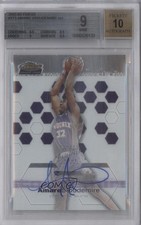 2002-03 Topps Finest Rookie 596/999 Amare Stoudemire #173 BGS 9 MINT Auto j1e